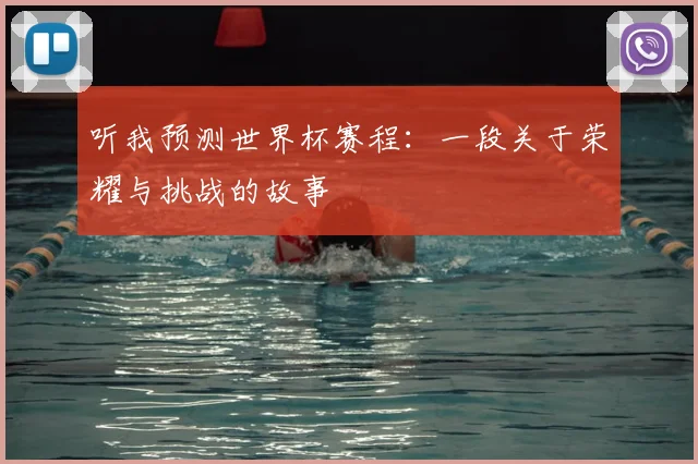 听我预测世界杯赛程：一段关于荣耀与挑战的故事